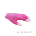 Hespax PU пальцы с покрытием из углеродного волокна Лестеросовая перчатка
